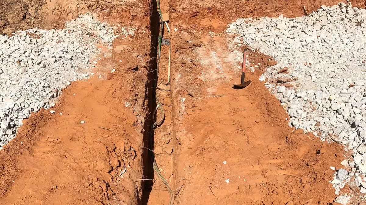Trenching & Utility Work photo by CG Dirt Work and More in northeast Oklahoma